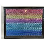 1993 Dolphins Ultra Graphix 3D Framed Poster