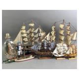Decorative Wooden Sailboat Models & More