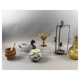 Misc. Glassware, Mortar & Pestle & More