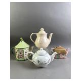 Pfaltzgraff & Lenox Decorative Teapots
