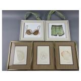 Signed Shell Embossed Wall Art & More