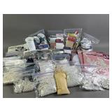 Lot of Iridescent Appliquï¿½s, Ribbon, Lace, & More