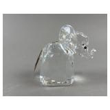 Swarovski Crystal Baby Elephant Figurine