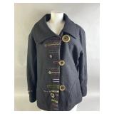 Womenï¿½s North Style 100% Wool Coat