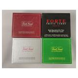 Vintage Trivia Pursuit Games & Forte Trivia Cards