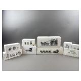 Dept. 56 Christmas Figurines W/ Original Boxes