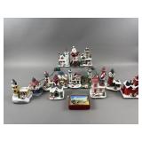 Hallmark Christmas Village Houses & Lighthouses