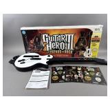 Wii Guitar Hero Legends Of Rock Guitar & Box