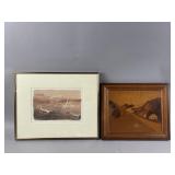 Framed/Signed Art Print by Jackson & More