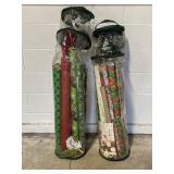 2- Wrapping Paper/Ribbon Storage Bags