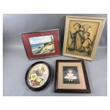 Vintage Framed Paintings & Prints
