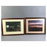 Framed/Signed Painting & Photograph