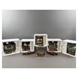 Dept 56. Village Houses & Accessories W/ Boxes
