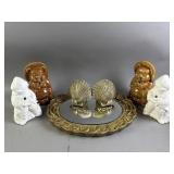 Gold Decorative Mirror & More