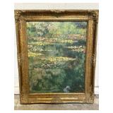 "Water Lily Pad" by Claude Monet Replica
