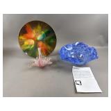 Hand Blown Glass Bowl, Murano Candy Dish & More