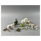 Vintage Porcelain/Bone China Animal Figurines