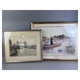 Framed Print of Afternoon Punting & More