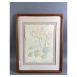 Framed/Signed/# Embossed Paper Artwork