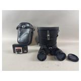 Stellar Binoculars & Kodak Camera W/ Carrying Case