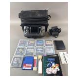 Sega Portable Video Game Device W/ Games & More