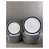 Vtg Germany Porcelain Dinner Plates