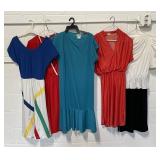 1980ï¿½s Retro Womanï¿½s Spring Vintage Dresses