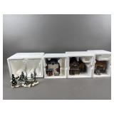 Dept. 56 Village Houses & Accessories W/ Boxes
