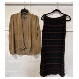 Lauren By Ralph Lauren Dress & Glittery Sweater