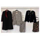 Vintage 1980ï¿½s - 90ï¿½s Ladies Suit Sets & Wool Coat