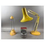 Vintage Table Lamps & White Noise Machine