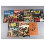 Vintage Pulp Magazines, World of Men & More