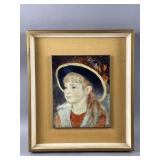 Vtg Framed Reproduction by Renoir