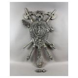 Medieval Style Coat of Arms Shield Wall Art