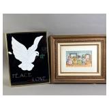 Framed/Signed Print by Virginia Bleck & More