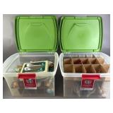 Lot of Decorative Christmas Ornaments