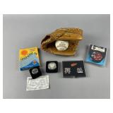 Red Wing Yzerman Puck, Pins & More