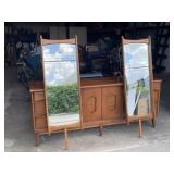 MC Danique Bassett Cherry Low Boy Dresser