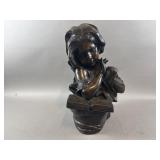 Entranced By Pablo Verde Ceramic Bust