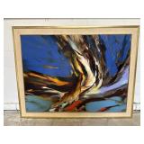 "Solar Flame" Signed Painting