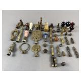 Lamp Finials, Assorted Vintage & Antique