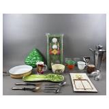 MCM Kitchenware Lot - Utensils, Cups, Trays & More