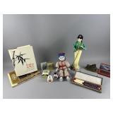 Chinese Porcelain Doll, Cloisonnï¿½ & More