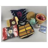 Famille Rose Chinese Teapot, Purses & More