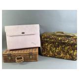 Mary Kay Cosmetics Case, Wicker Briefcase, More