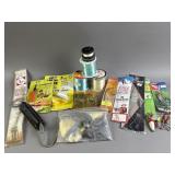 Vtg Fishing Supplies Lot, Lures & More