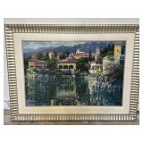 Framed & Signed Oil Painting on Canvas