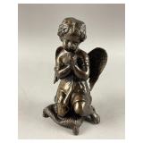Bronze Statue of Praying Angel