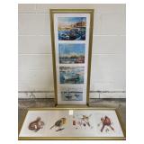 Framed Prints of Animals & Boats
