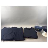 1940s US Navy Uniform - Pants (2), Hats (2) & Top